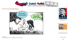 Desktop Screenshot of leftcoastrebel.com